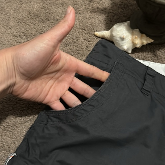 Nike Shorts-Sz 4-Cotton-Drk Slate Gray-EUC - Picture 4 of 13